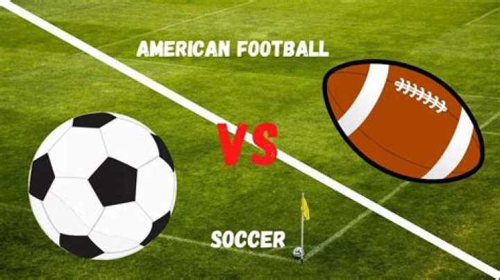 What is the difference between a soccer ball and a football?
