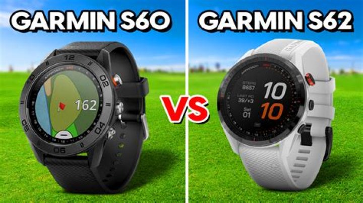 What is the difference between the Garmin S60 and S62?