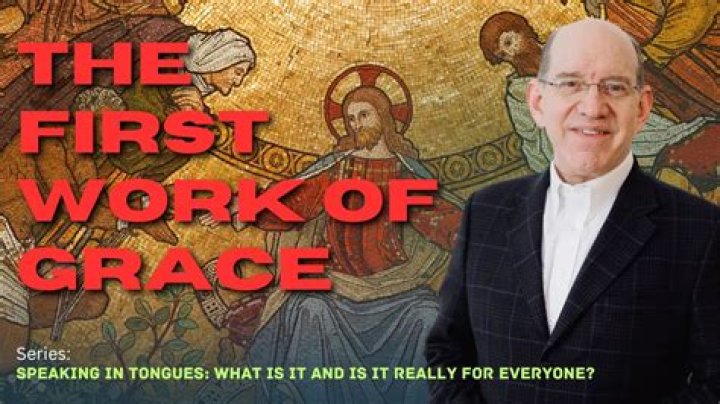 What is the first work of grace?