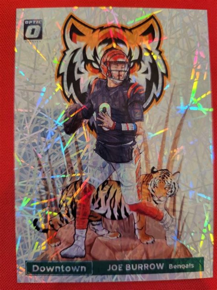 What is the most expensive Joe Burrow card?