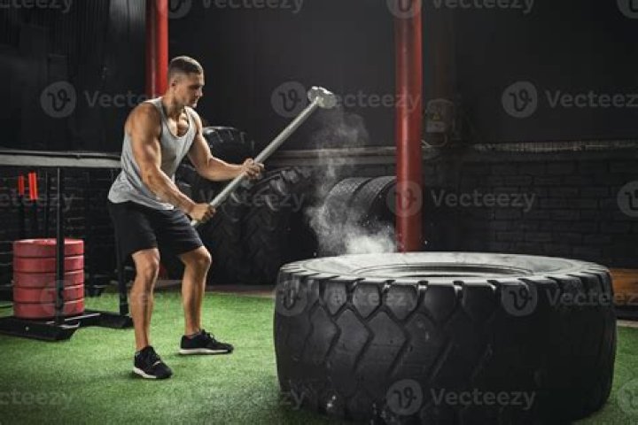 What is the point of hitting a tire with a sledgehammer?