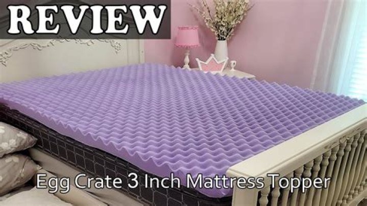 What is the purpose of an egg crate mattress?