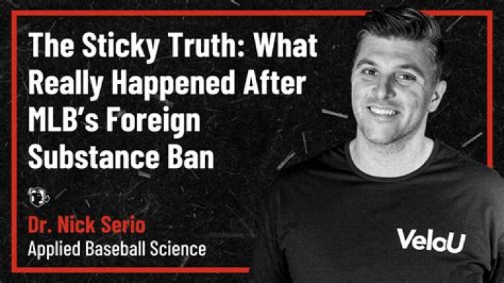 What is the sticky substance in MLB?