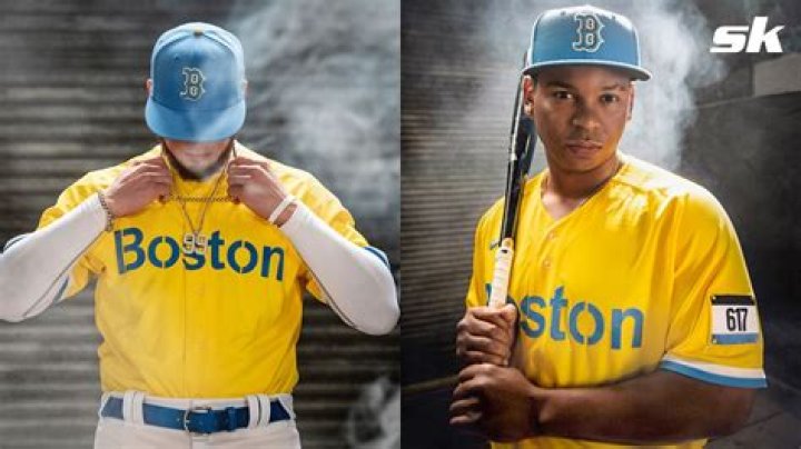 What is the yellow ribbon on MLB uniforms?