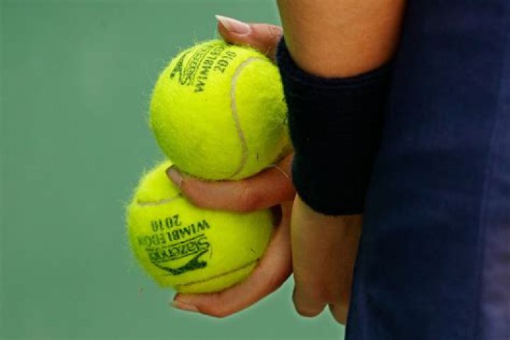 What is the yellow stuff on tennis balls?