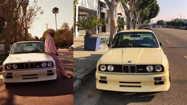 What kind of BMW does Tyler The Creator drive?