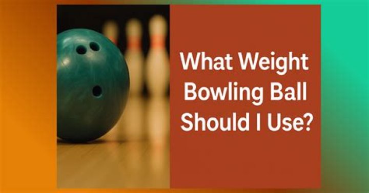 What kind of bowling ball should a beginner use?