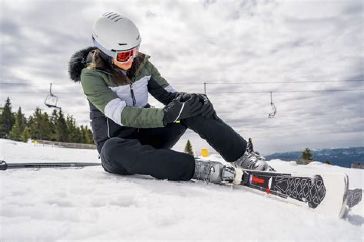 What muscles should be sore after skiing?
