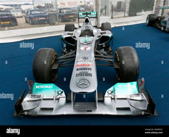 What number is Michael Schumacher Mercedes?