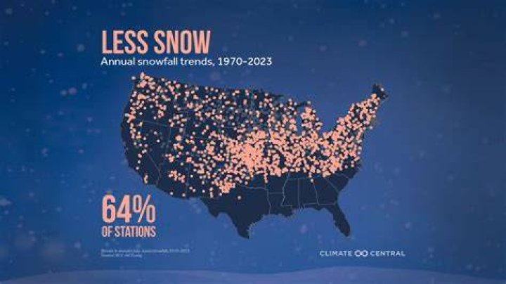 What part of Pennsylvania gets the least snow?
