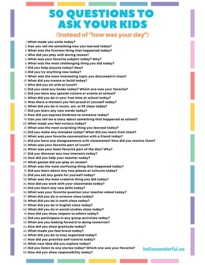 What question can you ask a boy?