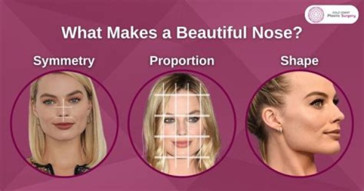 What shape of nose is most attractive?