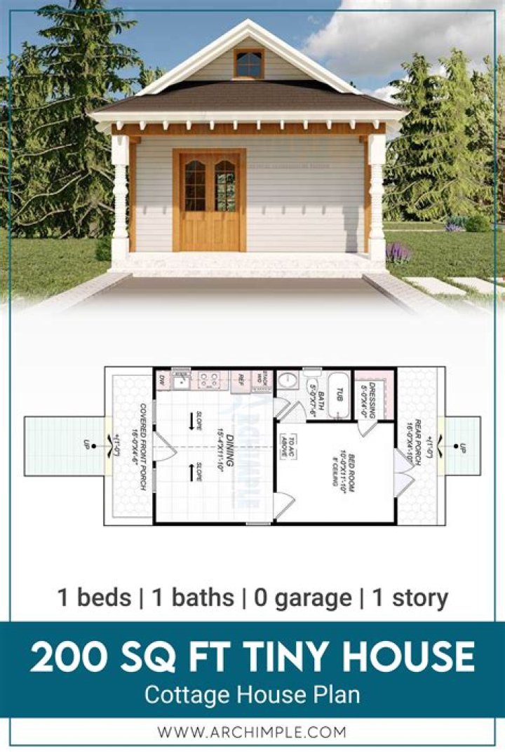 What square footage is a small house?