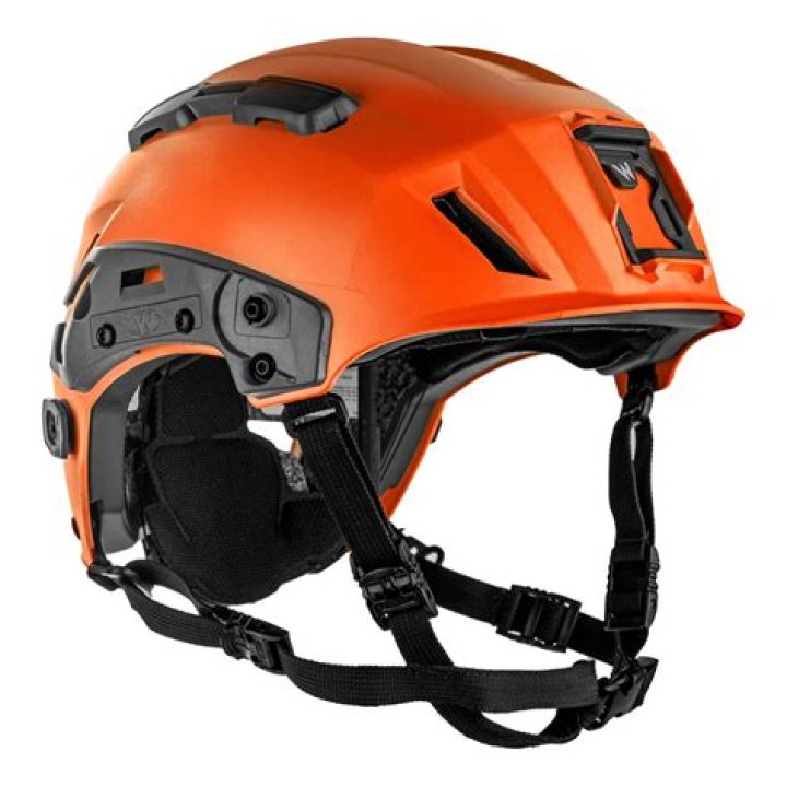 What team has orange helmet?