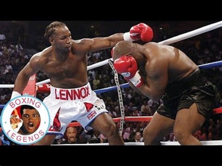 What was Lennox Lewis toughest fight?