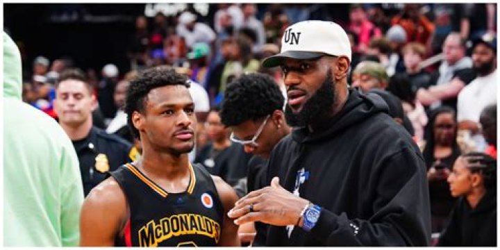 What year will Bronny be drafted?