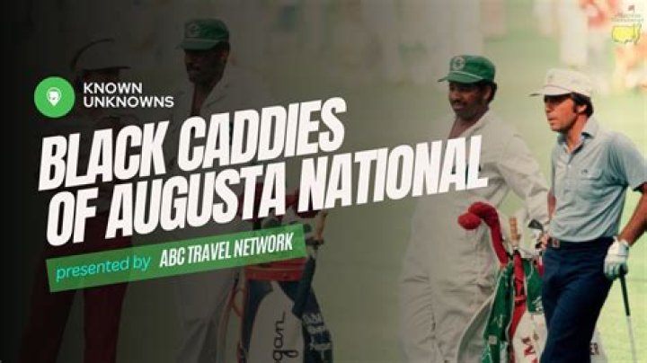 When did Augusta National stop using black caddies?
