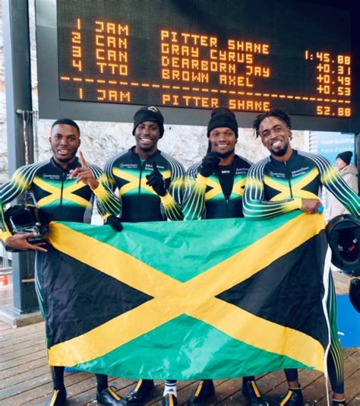 When did Jamaica win bobsled?