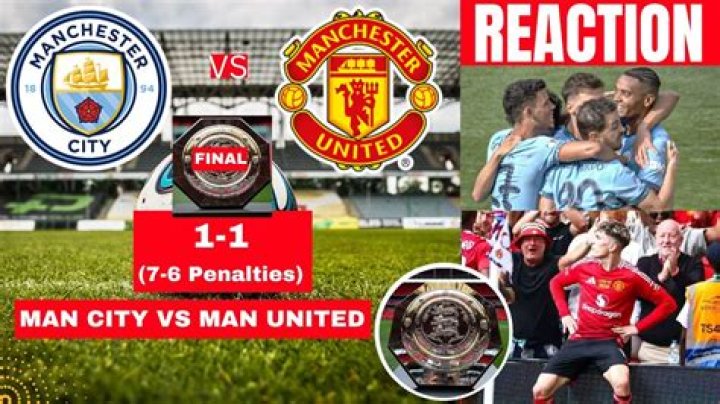 When did Man City beat Man Utd 6 1?