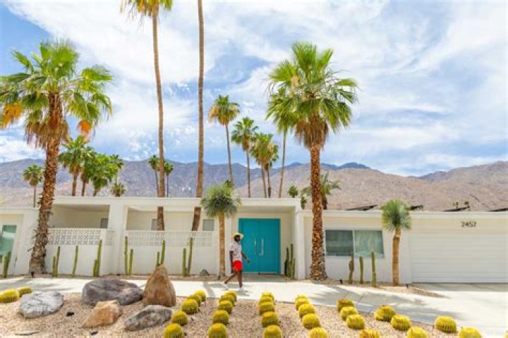 Where did Lucille Ball live in Palm Springs?