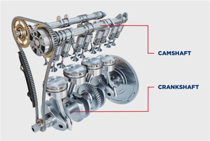 Where is crankshaft placed?