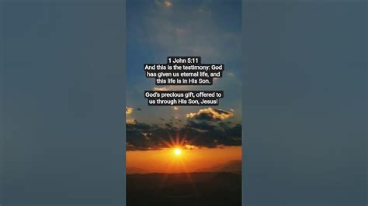 Where is eternal life found?