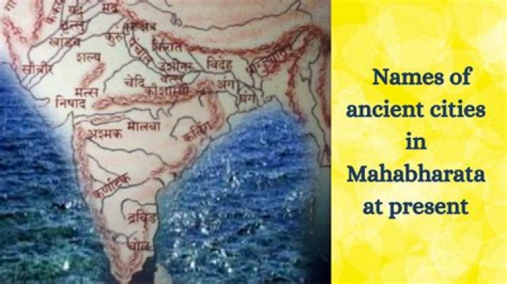 Where is gandhar of Mahabharat located?