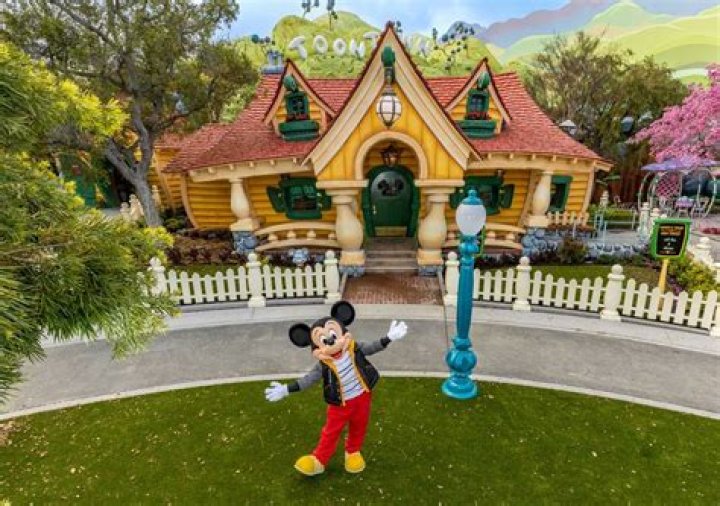 Where is Mickey Mouse's house at Disney World?