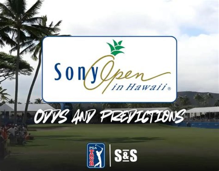 Where is the Sony Open in Hawaii being played?