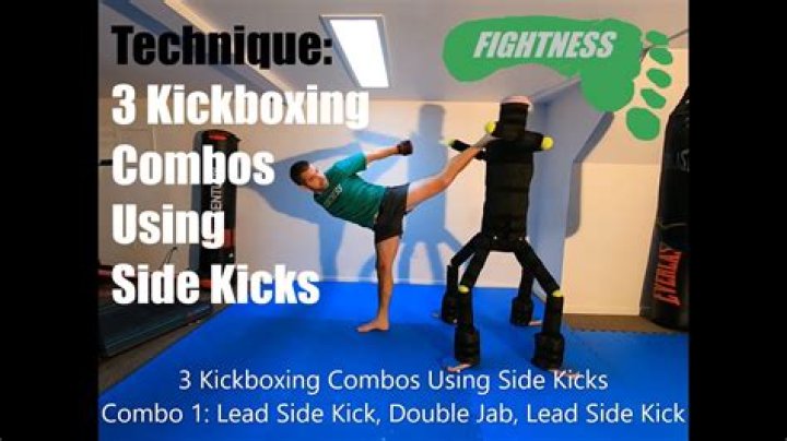 Which kick kicks the thigh in kickboxing?