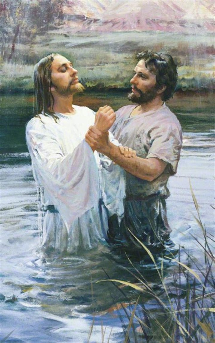 Who baptized Jesus?