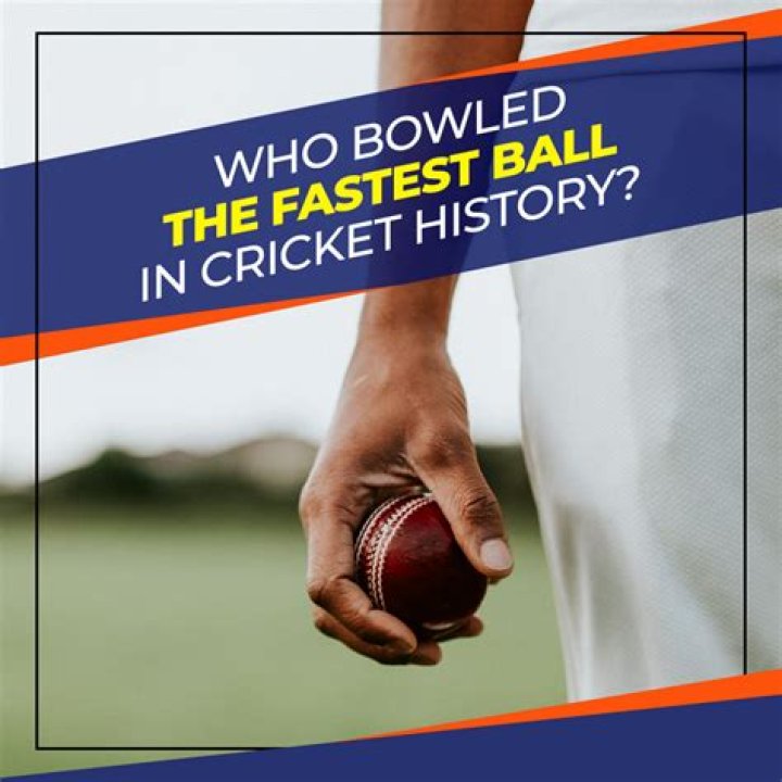 Who bowled the fastest spin ball?