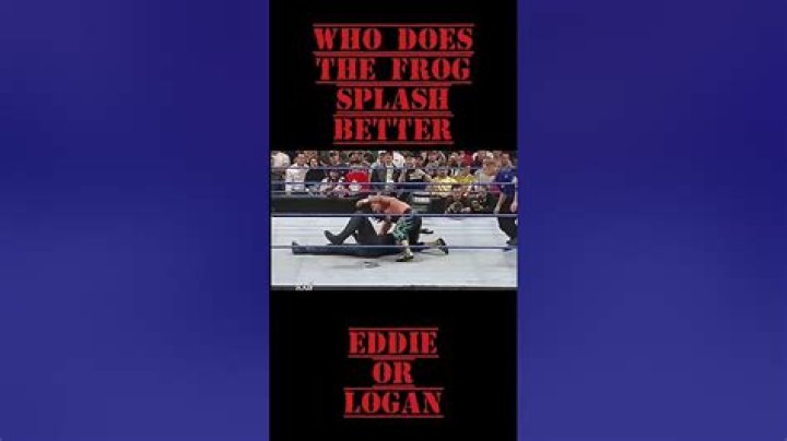 Who does the frog splash?