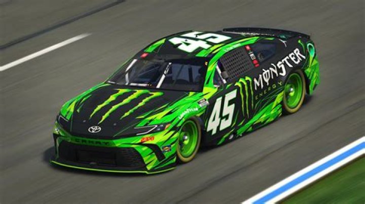 Who drives the monster car in Nascar 2022?