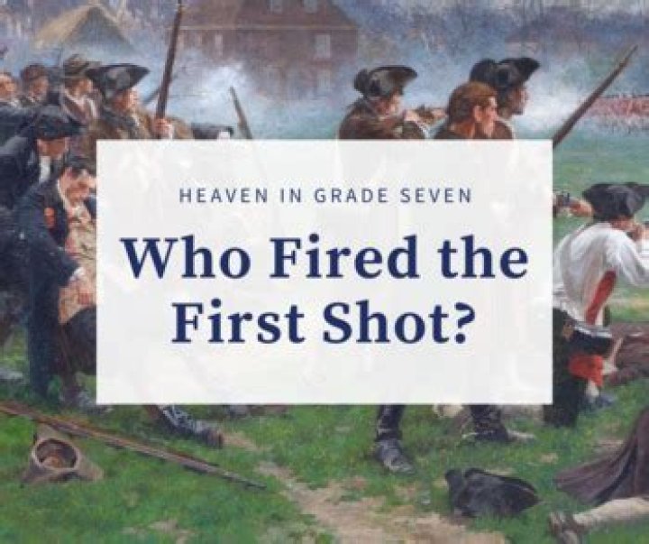 Who fired the first shot of ww2?