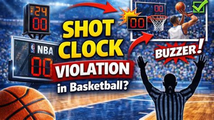 Who gets the turnover on a shot clock violation?