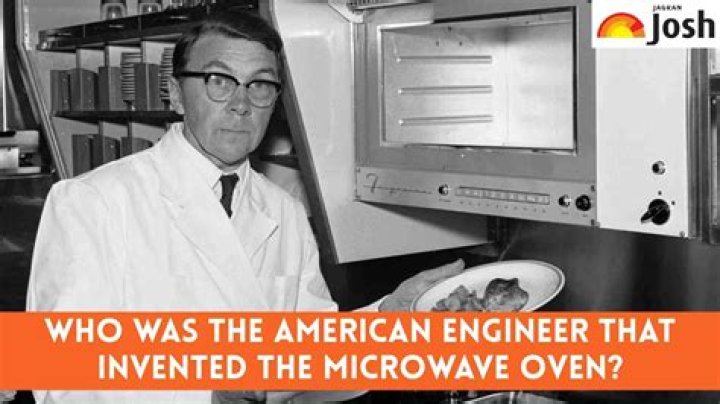 Who invented the microwave oven in 1946 as an accidental?