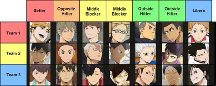 Who is the outside hitter in Karasuno?