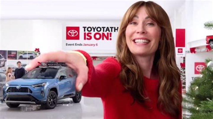 Who sings the Toyota commercial?