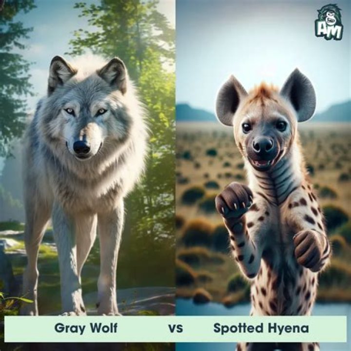 Who wins wolf or hyena?