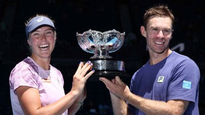 Who won the mixed doubles today?