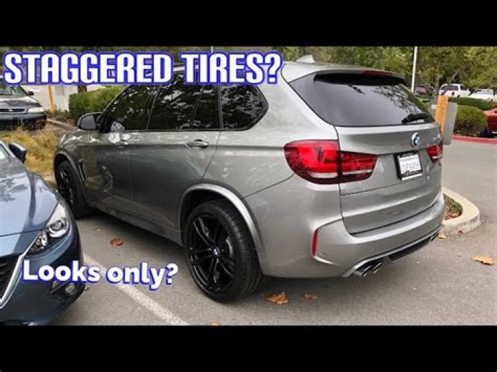 Why are BMW wheels staggered?