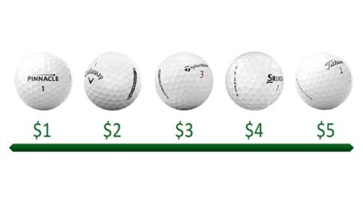 Why are golf balls different prices?