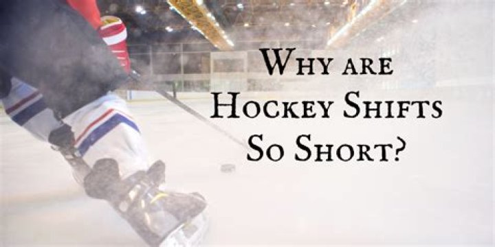 Why are NHL shifts so short?