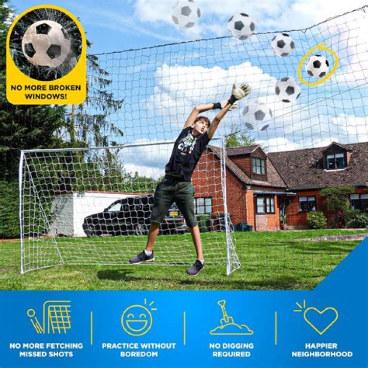 Why are soccer nets so big?