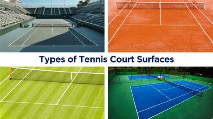 Why are tennis courts red?
