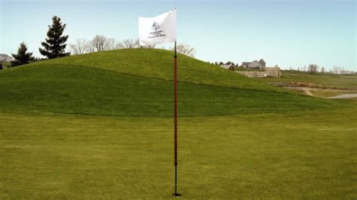 Why are they leaving the flagstick in?