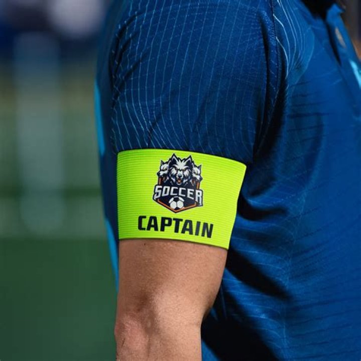 Why do football captains wear armbands?