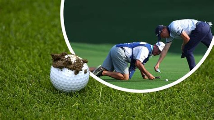 Why do pro golfers pick up the ball?