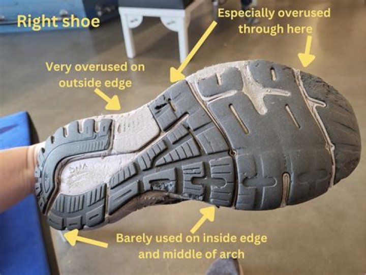 Why do shoes crumble when not worn?
